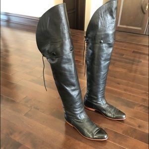 Genuine leather boots